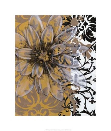 Framed Jarman's Dress II Print