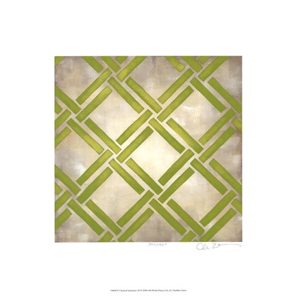 Framed Classical Symmetry III (Le) Print