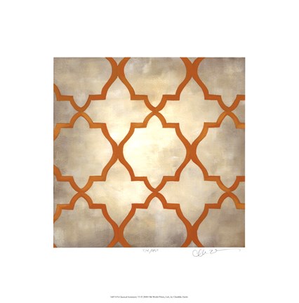 Framed Classical Symmetry VI (Le) Print