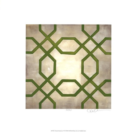 Framed Classical Symmetry VII (Le) Print