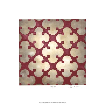 Framed Classical Symmetry IX (Le) Print