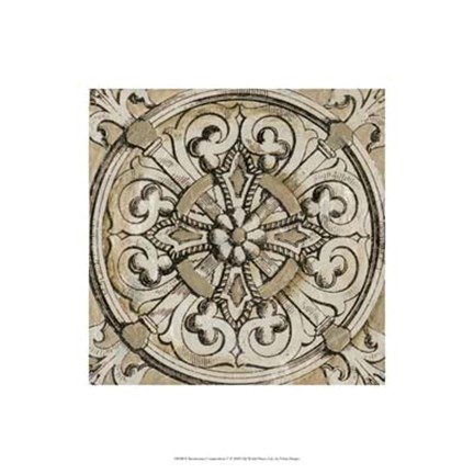 Framed Renaissance Composition V Print