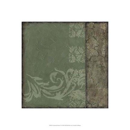 Framed Ornamental Element VI Print