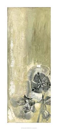 Framed Celadon in Bloom IV Print