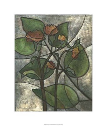 Framed Chloe&#39;s Flowers I Print