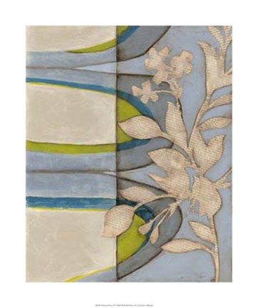 Framed Botanical Prose II Print