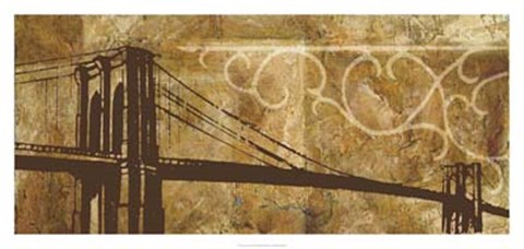 Framed Urban Icon I Print