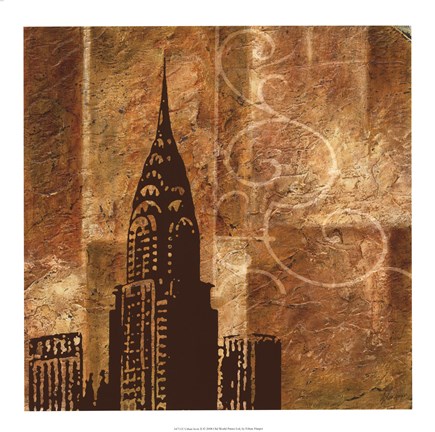 Framed Urban Icon II Print