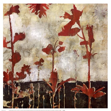 Framed Chic Botancials II Print