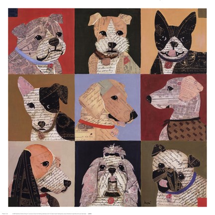 Framed Nine Loves Print