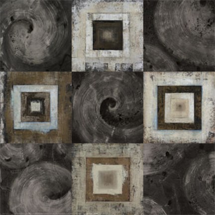 Framed Ice Box Collage Print