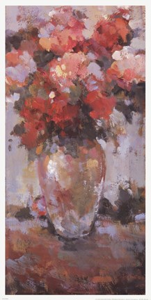 Framed Le Vase Blanc Print