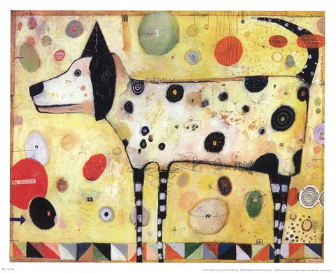 Framed Party Hat Print