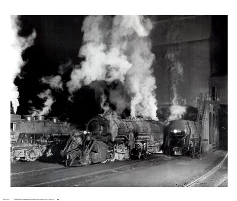 Framed Shaffers Crossing Print