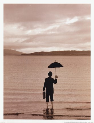 Framed Holiday's End Print