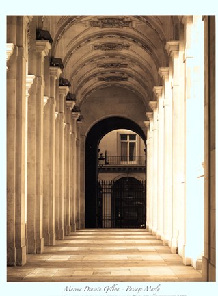 Framed Passage Marly Print