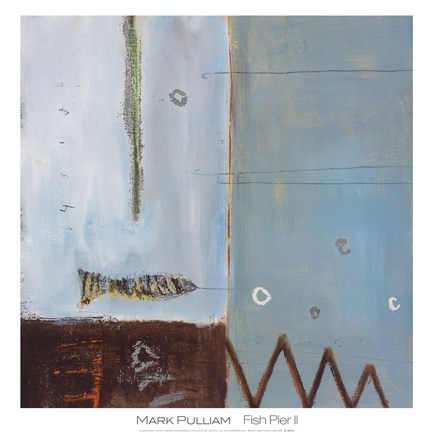 Framed Fish Pier II Print