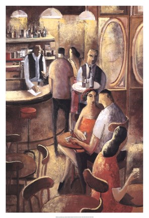 Framed Entre Copas Print