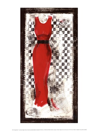 Framed Going Retro I Print