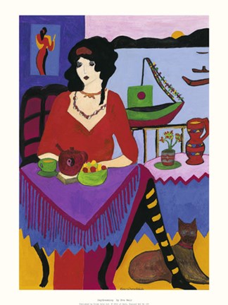 Framed Daydreaming Print