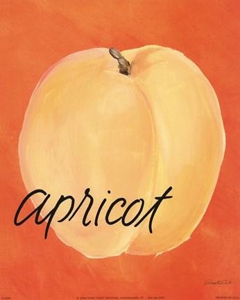 Framed Apricot Print