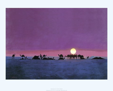 Framed Arabesque Print