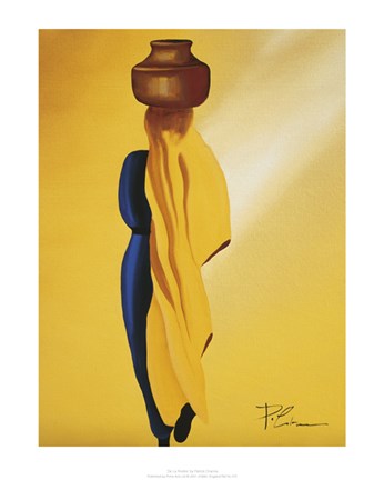 Framed De La Riviere Print