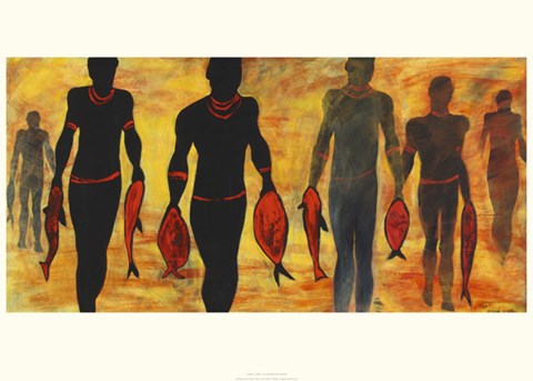 Framed Dawn Catch Print