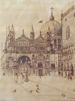 Framed St. Mark's Print