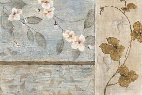 Framed Cherry Blossoms II Print