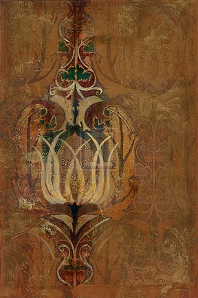 Framed Deep Blossom I Print