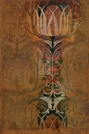 Framed Deep Blossom II Print