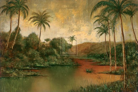 Framed Still Waters II Print