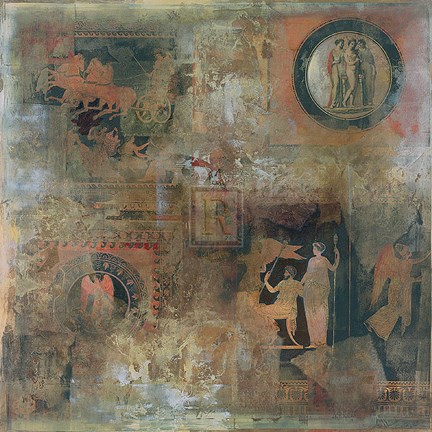 Framed Etruscan Vision III Print