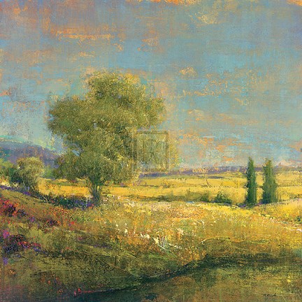 Framed River Edge Print