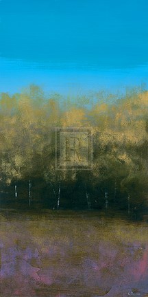 Framed Beyond The Trees III Print