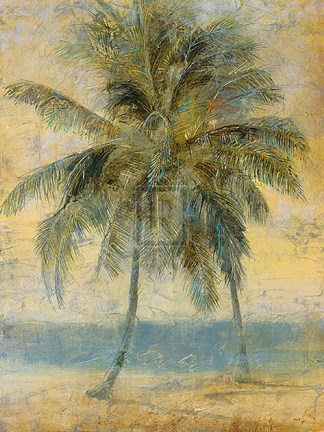 Framed Palm Hammock I Print