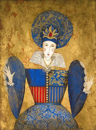 Framed El Sol Y La Luna II Print