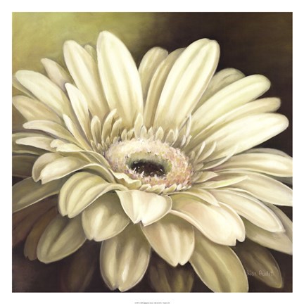 Framed Daisy Portrait Print