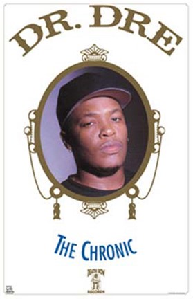 Framed Dr. Dre - Chronic Print