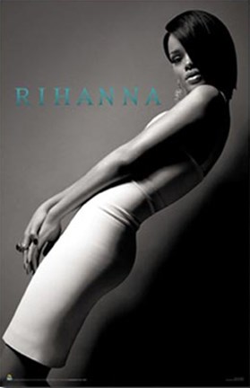 Framed Rihanna Print