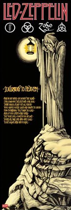 Framed Led Zeppelin (Door Poster) Print