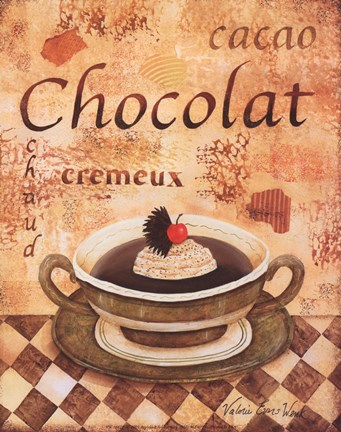 Framed Cacao Chocolat Print