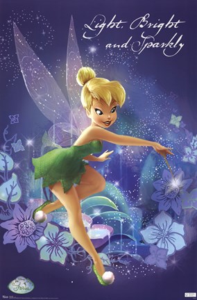 Framed Tinkerbell - CGI Print