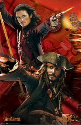 Framed POTC 3 - Duo Print