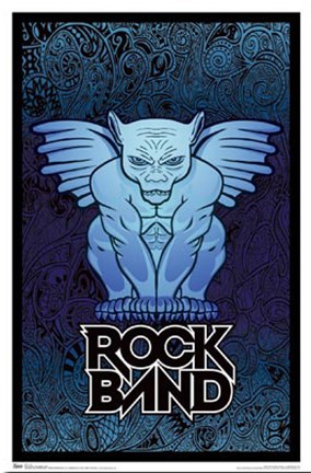 Framed Rock Band - Nice Print