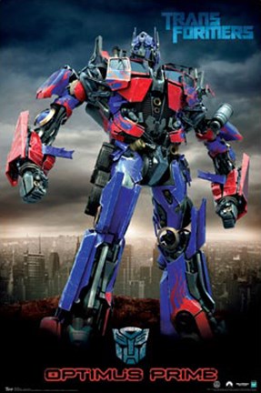 Framed Transformers - Optimus Prime Print