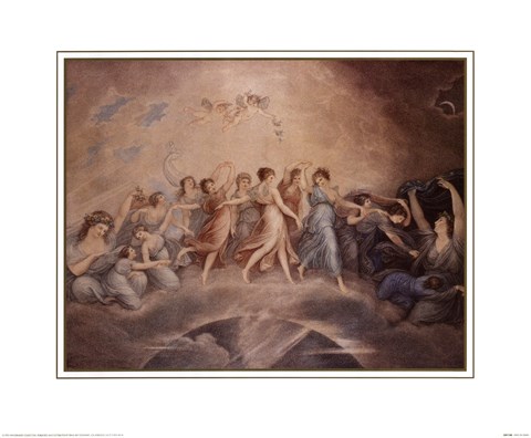 Framed Dance of the Fairies Print