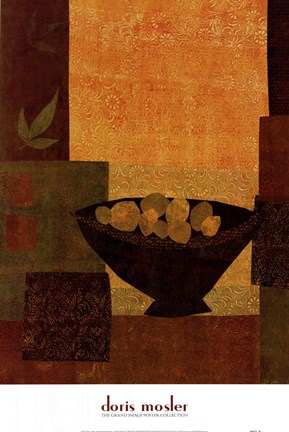 Framed Autumn Reminiscenses I Print