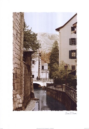 Framed La Maison Print